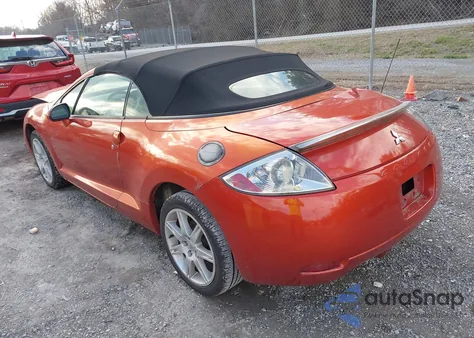 2007 Mitsubishi Eclipse Spyder Gt z USA, uszkodzony, nr VIN 4A3AL35T87E041115